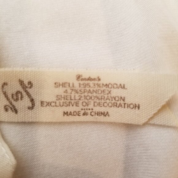 MATILDA Jane Small Ventriloquist Tunic Top Cream Green Roll Tab Sleeves Layered - Picture 5 of 11